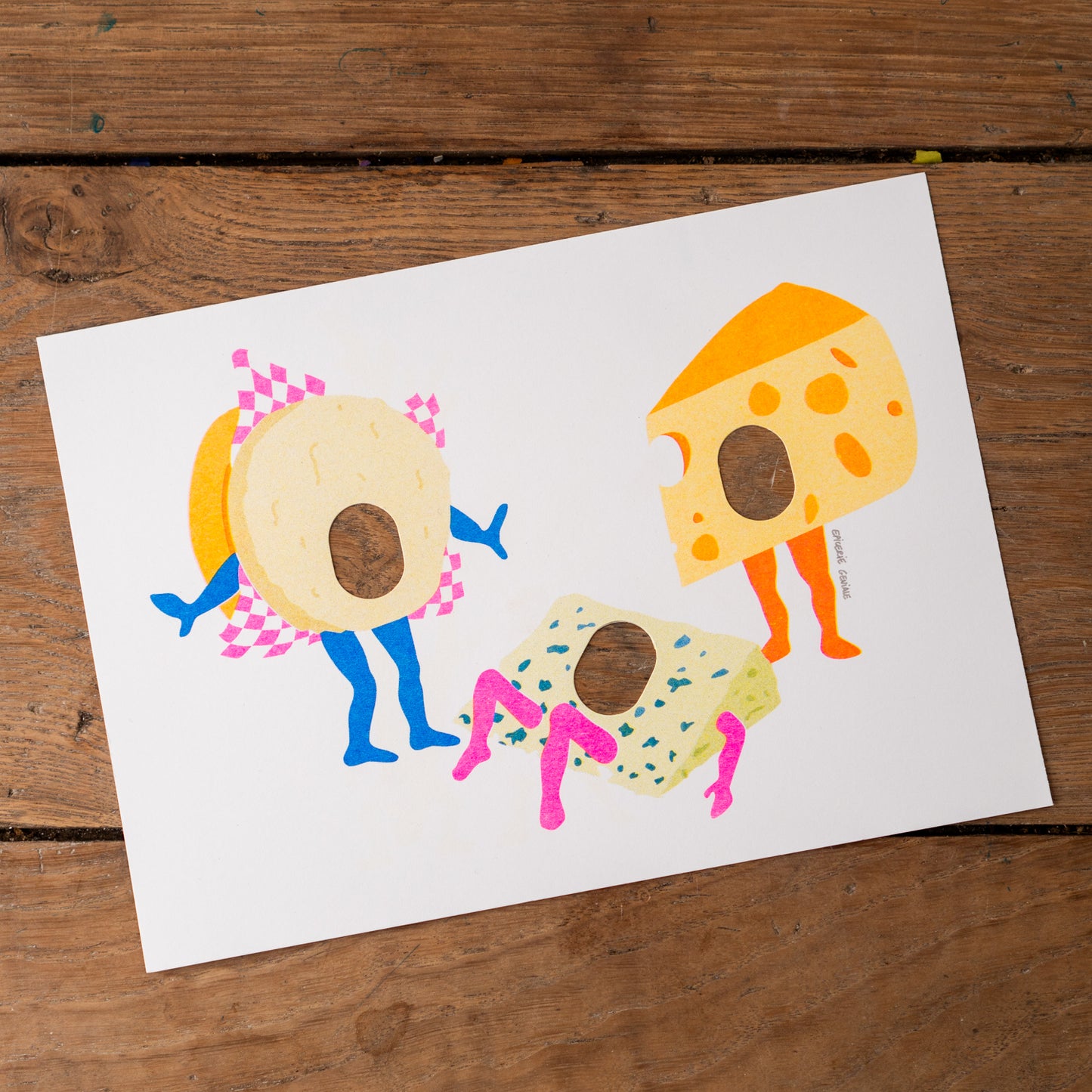 Carte Passe-tête fromages