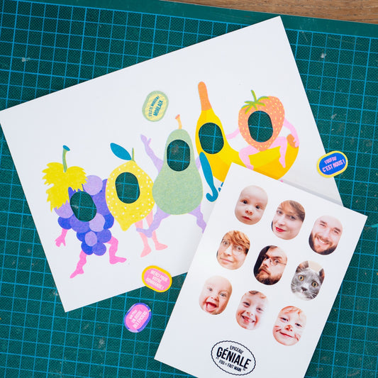 Planche photo personelle avec un exemple de carte passe-tête !