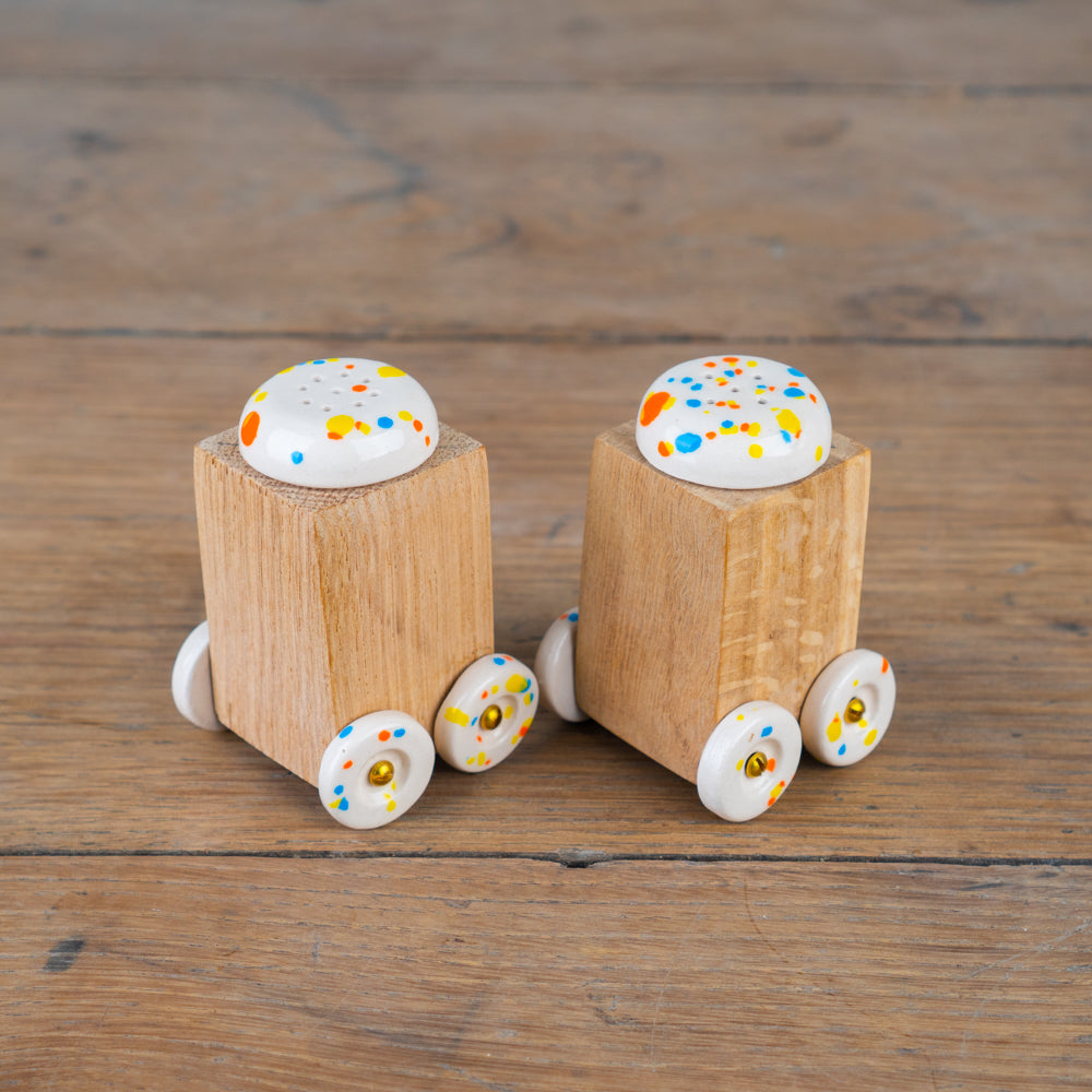 Épiciers à roulettes / Sel & Poivre