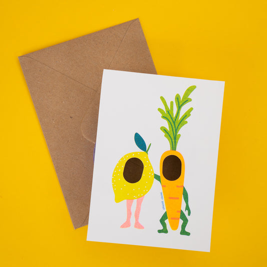 Carte Passe-tête Vitamines