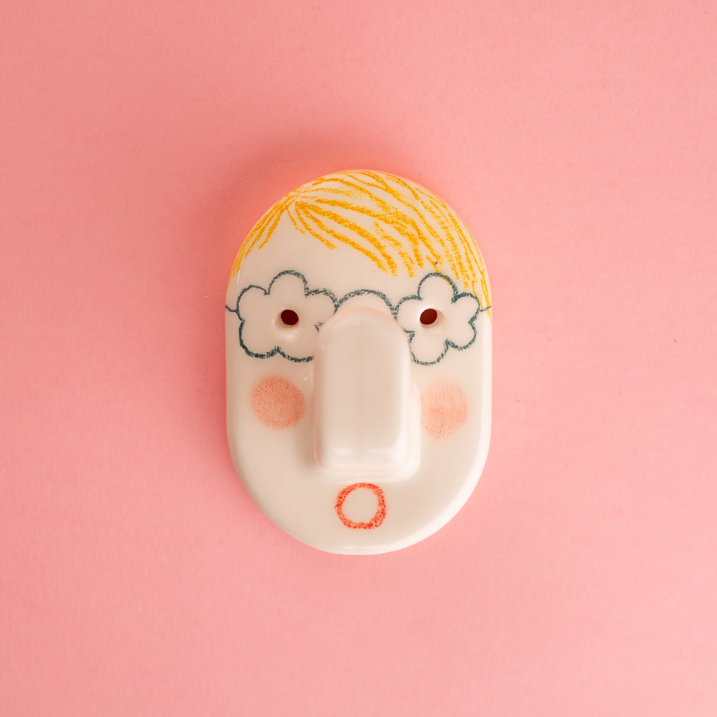 Patère Visage