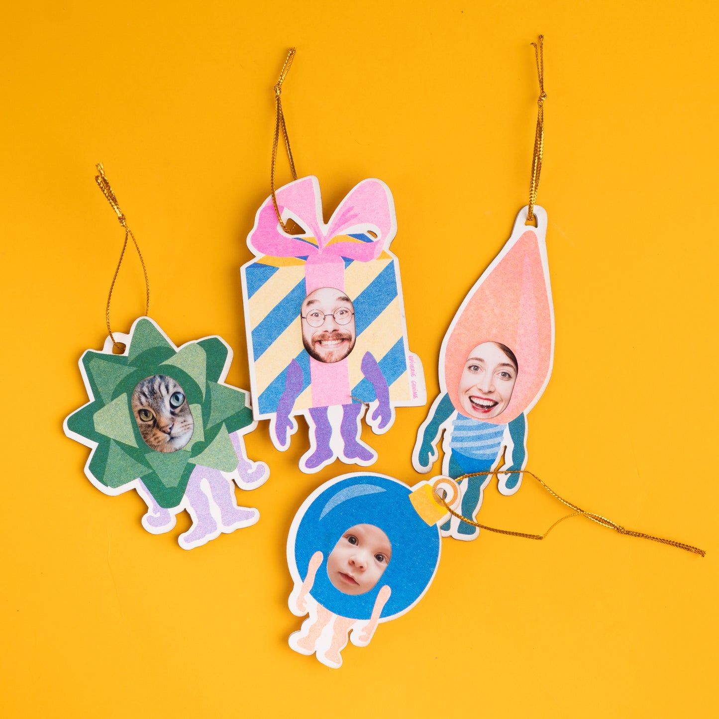 Étiquettes cadeau - Passe-tête