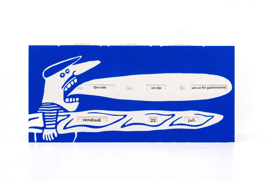 The French edition perpetual calendar