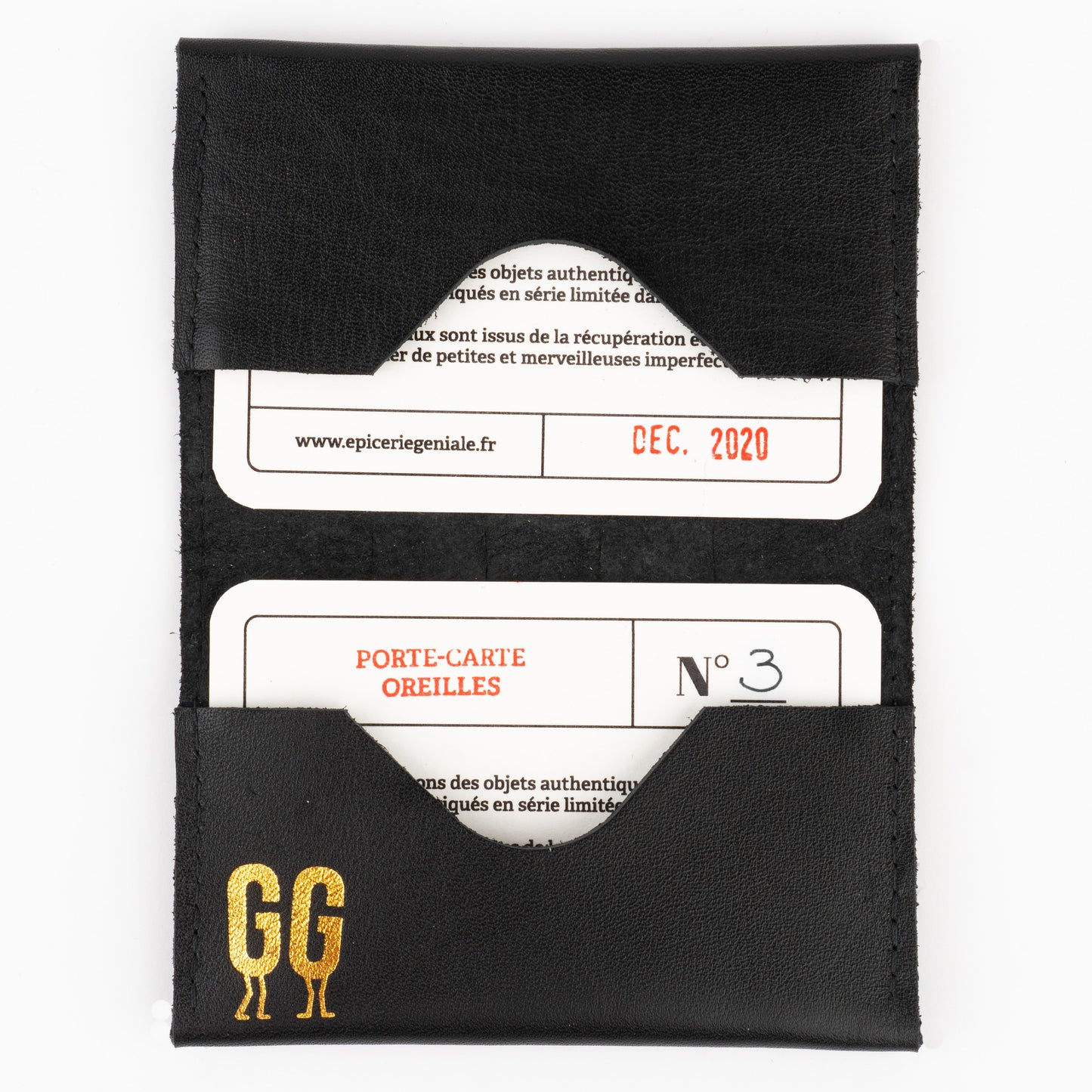 Card holder with ears