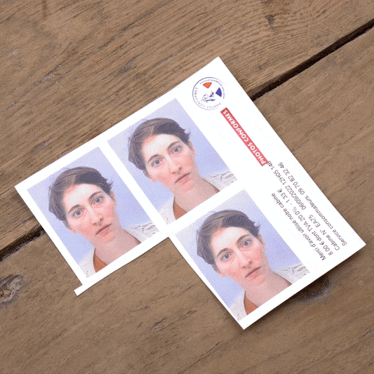 Carte Passe-tête Lapin de fête la