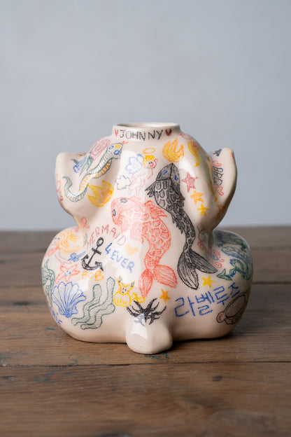 Vase Poulet