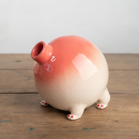 Vase Ours Rouge (G)